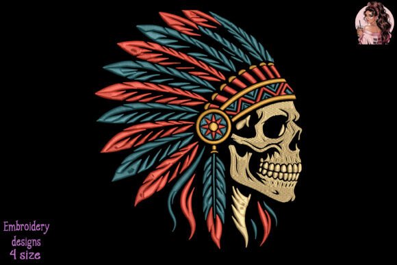 A Fierce Addition to Your Embroidery Collection: Tribal Skull Chief Embroidery Review