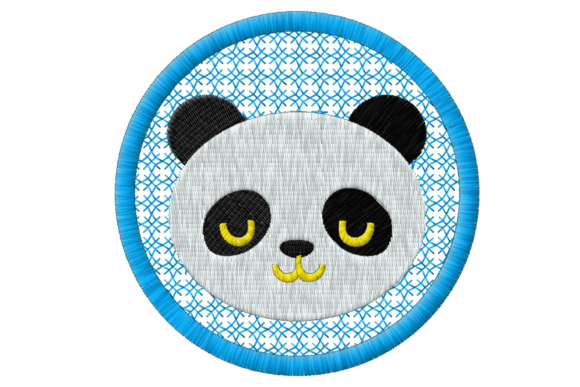 Cute Panda Face Embroidery for Etsy & Small Shop Success