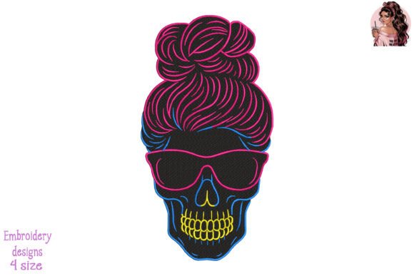 Glow Girl Skull Embroidery: A Designer’s Review