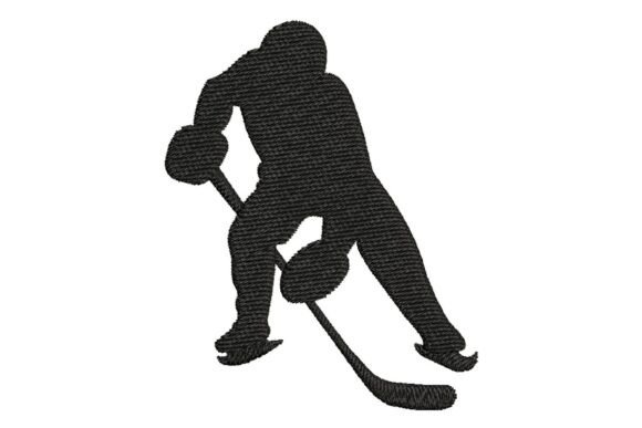 Ice Hockey Player Silhouette: A Dynamic Design for Personalized Gifts