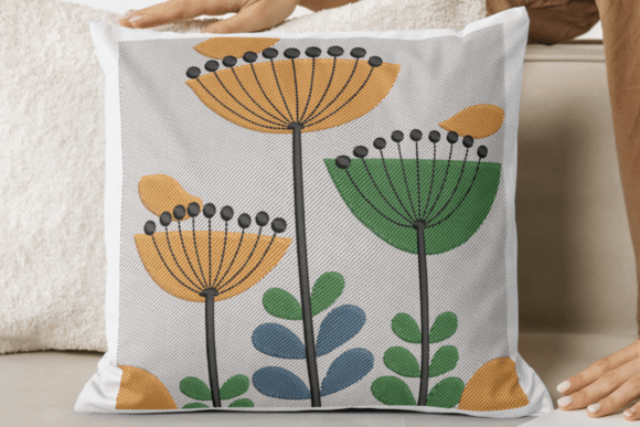 Modern Floral Embroidery Design Review for Boutique Apparel