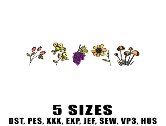 Nature Harvest Embroidery Designs: A Designer’s Review for Small Business Branding