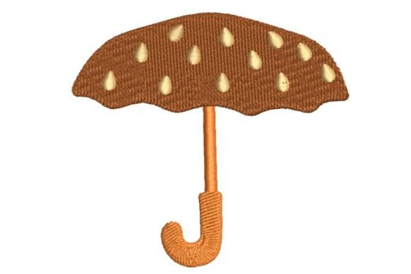 Review: Rainy Day Umbrella Embroidery Design