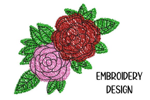 Two Rose Blossoms with Leaves Embroidery: A Designer’s Honest Review